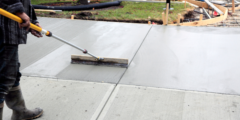 concrete base