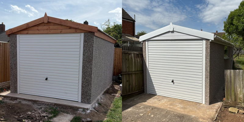 Prefabricated garages
